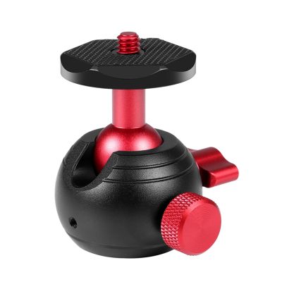 360 Degree Panoramic Metal Tripod Ball Head Adapter 1/4 Inch Holder Mount for DSLR Cameras Tripod Heads