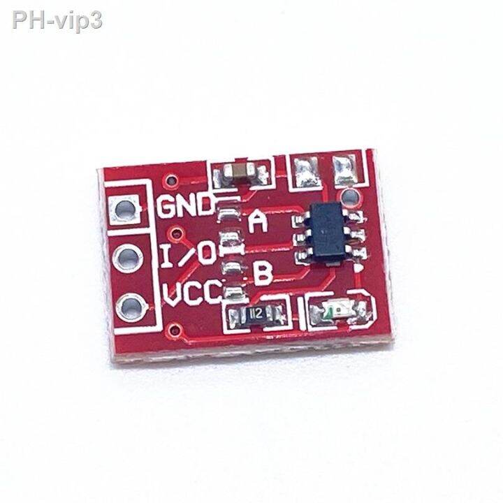 10pcs-lot-new-ttp223-touch-button-module-capacitor-type-single-channel-self-locking-touch-switch-sensor