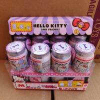 【LZ】✣  Sanrio hello kitty duplo dippers surpresa caixa cega estatueta mudança de cor na água bonecas coleção crianças brinquedos presente aniversário