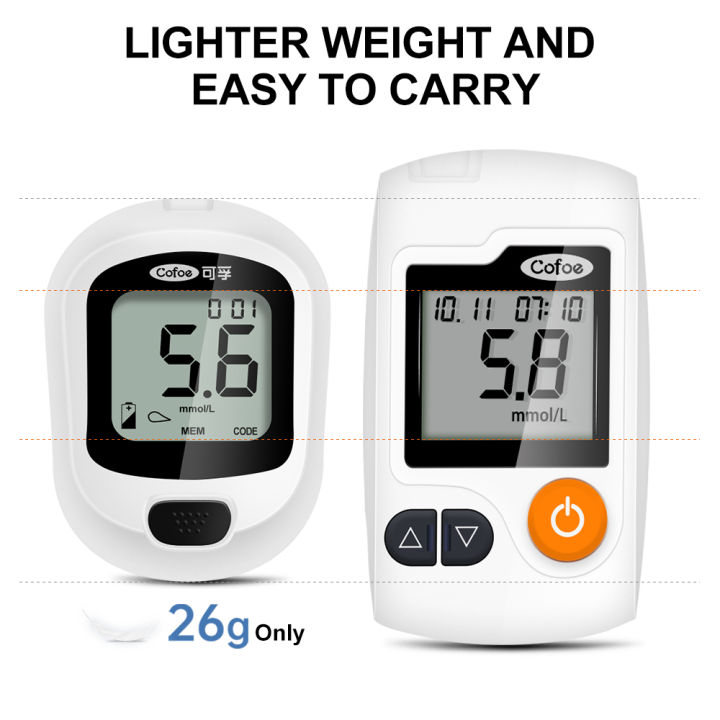 cofoe-yice-a03การตรวจสอบระดับน้ำตาลในเลือด-25ชิ้นแผ่นทดสอบ25เข็มpcs-เครื่องวัดน้ำตาลในเลือดชุดทดสอบเบาหวาน