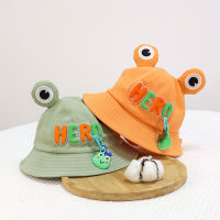 [hot]New sunshade hat baby hat summer sun hats childrens hats visor hat Baby Sun hat children Frog fisherman hat for kids Summer hat