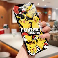 สำหรับ Xiaomi Redmi 9C Redmi 9T Redmi Note 12 Pro 5G Poco M5S All-Inclusive กรณีโทรศัพท์ฟิล์มการ์ตูน Pokémon Pikachu Psyduck Squirtle Snorlax Design เปลือกแข็งคลุมทั้งหมดกล้องเคสป้องกันทนแรงกระแทก