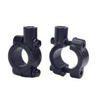 2Pcs 10/8/6mm Threaded Motorcycle Mirror Bracket Adapter Handlebar Bracket Clip