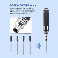 4 in 1 Hexagon Head Hex Screw Driver Tools Set 1.5-3mm fr RC Helicopter Car