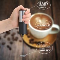 ❡✼✣ Milk Frother Electric Portable Rechargeable Foamer High Egg Speed Coffee Mini Kitchen Blender Whisk Mixer Frappe Matcha