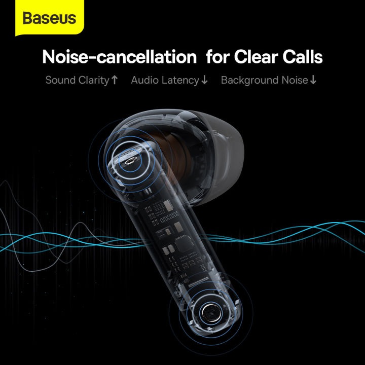 baseus-true-wireless-earphones-bowie-e9-หูฟังบลูทูธไร้สาย-แบบอินเอียร์-กันน้ำระดับ-ipx5-ดีเลย์ต่ำ-ระบบตัดเสียงรบกวน