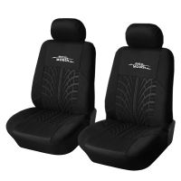 2021Car Seat Covers Front Seat Covers Back Seat Covers Full Set Black Universal Polyestor