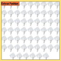 ESTRUS FASHION พลาสติกทำจากพลาสติก ป้ายคีย์แท็ก รูปทรงสี่เหลี่ยม สีขาวขาว แท็กคีย์จำนวนมาก บ้านในบ้าน แท็กระบุคีย์ ตู้เก็บกุญแจ