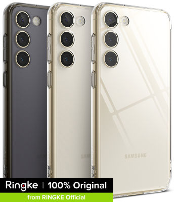 Ringke Fusion เข้ากันได้กับเคส Samsung Galaxy S23 5G,เคสกันกระแทก TPU แบบแข็งด้านหลังแบบใสพร้อม Strap822ข้อมือ