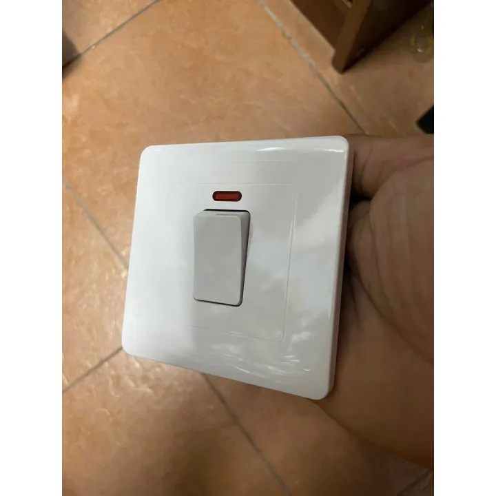 HEATER SWITCH 45A 1Gang Double Pole switch Water heater/ 1hp5hp