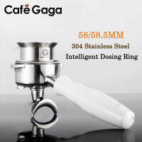 กาแฟอัจฉริยะ Dosing Ring สแตนเลส5858.5มม. Anti-Fly Powder สำหรับ EK43K30 Brewing ชาม Espresso Barista เครื่องมือ