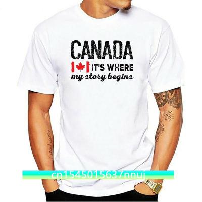 Men T Shirt Canada Its Where My Story Begins Tshirt