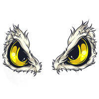 3D Eagle Eyes สติกเกอร์รถสะท้อนแสง Hood ด้านข้างประตูกระจก Styling Decals