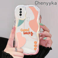 เคส Chenyyka สำหรับ OPPO A31เคส A8 2020หลากสีน่ารักกราฟฟิตีศิลปะภาพวาดอัพเกรดใหม่เคสโทรศัพท์โปร่งใสซิลิโคนหนาป้องกันการตกขอบเนื้อครีมเคสใส