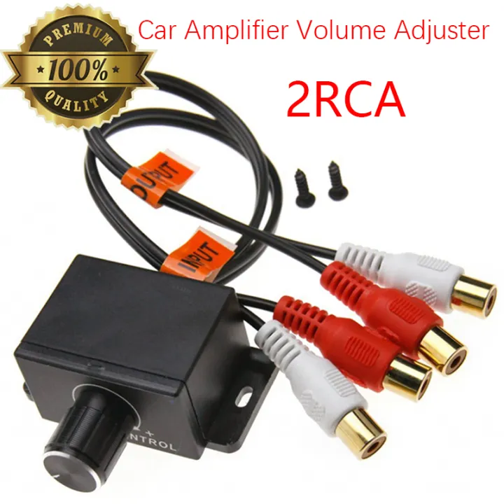 Car Audio Amplifier Bass Rca Level Remote Volume Control Knob Lc 1 Universal Audio Amplifier 0477