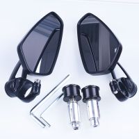 1 Pair Aluminum Motorcycle Rearview Mirror Scooter Parts Motorcycle Accessories For Kawasaki Yamaha Suzuki Mirrors