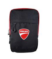 DUCATI กระเป๋าคาดอกดูคาติสีดำขนาด 27x16x7 cm. DCT49 076