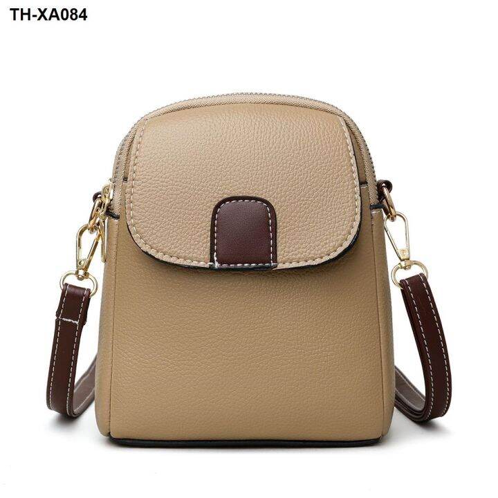 กระเป๋าโทรศัพท์มือถือผู้หญิงcrossbody-2023-ใหม่กระเป๋าน้ำหนักเบาผู้หญิงฤดูใบไม้ผลิและฤดูร้อนแฟชั่นหนังนุ่มhigh-endกระเป๋ามินิ