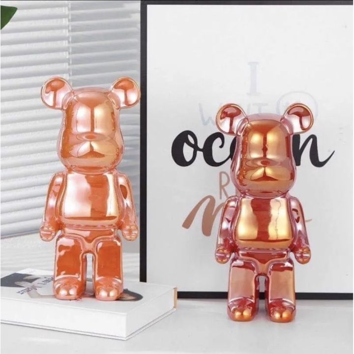 กระปุกออมสิน-หมี-ชุบเซรามิค-ออมสิน-กระปุกออมสิน-bearbrick