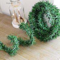 MAREING ตีมคริสมาต 5.5M สำหรับงานแต่งงาน Cane Tinsel Party Supplies Christmas Decor ประดิษฐ์ Pine Garland หวาย Vine Ornaments