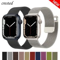 Milanese Loop For Apple Watch Band 44mm 40mm 45mm 41mm 38mm 42mm 49mm 45 mm belt bracelet iWatch series 7 se 3 5 6 Ultra 8 Strap Straps