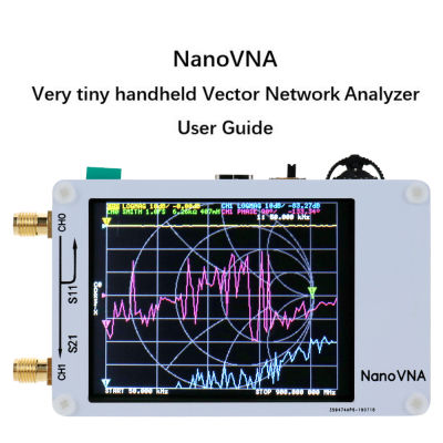 Portable Handheld Vector Network Analyzer 50KHz-900MHz Digital Display Touching Screen Shortwave MF HF VHF UHF Antenna Analyzer Standing Waves