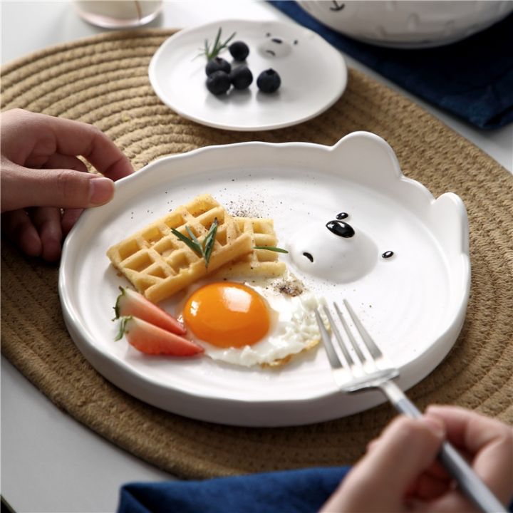 cod-plate-bowl-ins-korean-personality-household-tableware-set