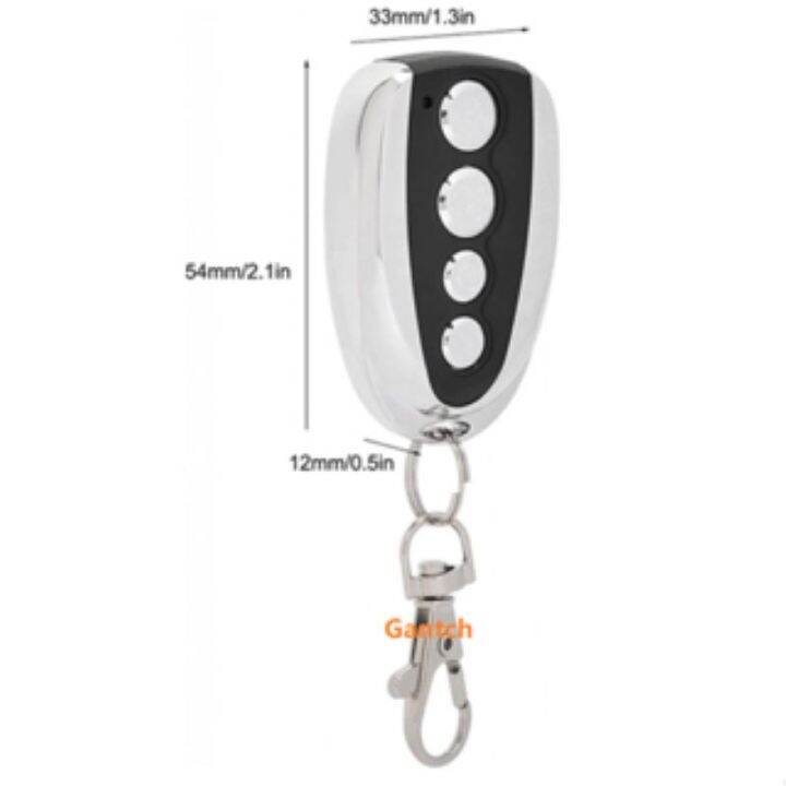 เครื่องส่งสัญญาณ-rf-433เมกะเฮิรตซ์สำหรับประตูโรงรถรีโมตอัตโนมัติฟังก์ชั่นการคัดลอกการควบคุมรีโมท