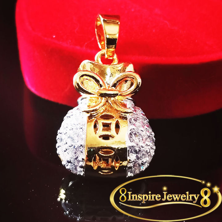 inspire-jewelry-จี้น้ำเต้าดูดทรัพย์-สลักยันต์โดยรอบ-น้ำเต้าดูดทรัพย์-ดูดทรัพย์-ดูดเงิน-ดูดทอง-ดูดโชคลาภ