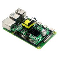 สำหรับโมดูล Poe Raspberry Pi 4b ไฟฟ้าผ่านสายอีเธอร์เน็ตหมวกมาตรฐานแบบ802.3af สำหรับรุ่น Raspberry Pi 4