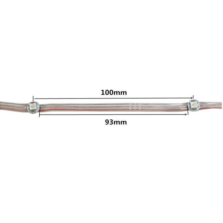 ws2812b-pre-soldered-led-module-string-panel-led-pixels-on-heatsink-with-10cm-wire-dc-5v-ws2812-built-in-smd5050-rgb-idividually