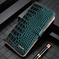 Genuine Leather Card Slot Holder Strap Phone Flip Case for Huawei P30 Lite P20 P40 Pro Mate 40 20 Cover For Honor 20 10 10i 9X