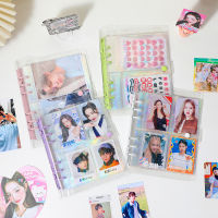 A6 Kpop Binder Photocards Diy Photocard รวบรวมหนังสือ Idol Picture Album สมุดภาพ Kpop Photo Album Journal โน้ตบุ๊คการ์ด Binder