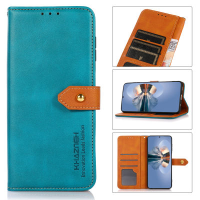 Samsung Galaxy A32 A02S A52 A72 A02 5GMulti-Function Leather Case Premium Flip Wallet Purse Cover Metal Buckle Snap-on Closure Kickstand Phone Case with Card &amp; Cash Slots