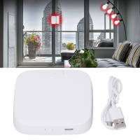 Smart Home Hub การตรวจจับอินฟราเรดสำหรับ Tuya APP รีโมทคอนโทรล Wifi Bluetooth Gateway Hub สำหรับ ZigBee