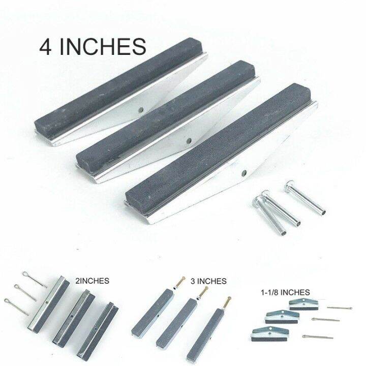 3Pcs Engine Cylinder Hone Replacement Stones 45 Steel Galvanized