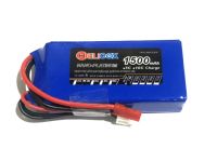 แบตเตอรี่ลิโพ Helicox 1500mah 7.4V (2เซล) 30C-Jst แบตลิโพ