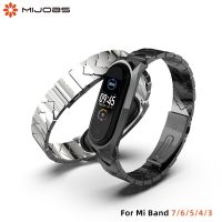 〖Bar watchband〗ForMi Band 6 7 5 4 3สายรัดข้อมือ ForBand 4 StrapMiBand 6สายรัดข้อมือ5 7 Pulsera