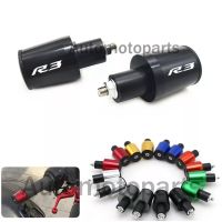 Fentlles สำหรับ Yamaha R3 YZF R3 YZF-R3 CNC 22MM รถจักรยานยนต์ Handlebar Grips Handle Bar ปลั๊ก End Plugs