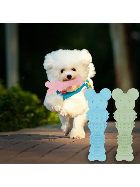 ของเล่นสุนัข-tpr-teething-bear-tug-chew-toy-teething-interactive-traning-toy-bite-resistant-for-dogs-cleaning-stick
