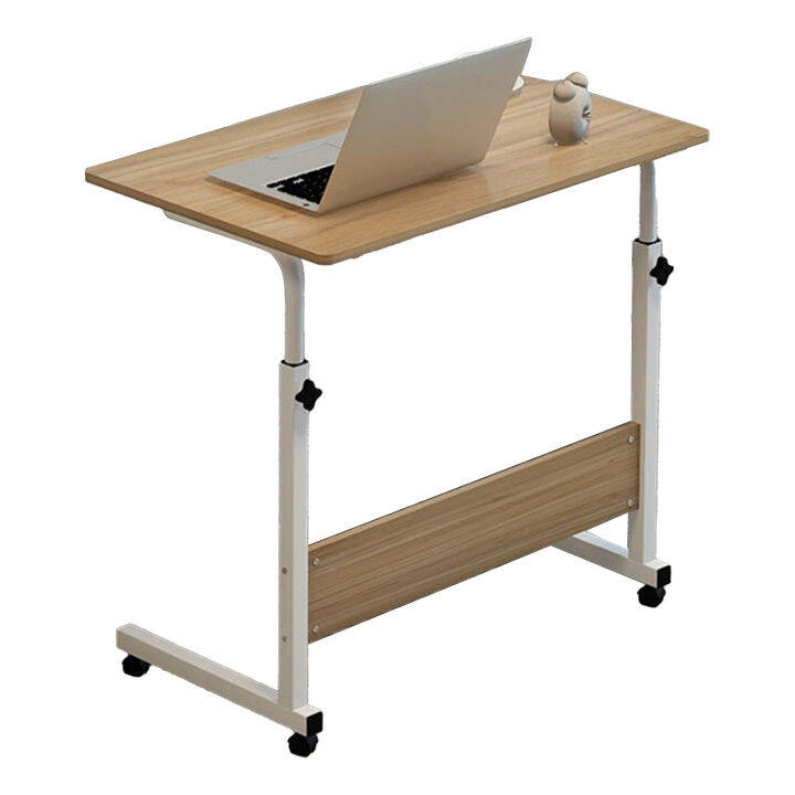 Liftable Bedside Table 60 X 40cm C Shape Metal Frame Mobile Laptop Desk ...