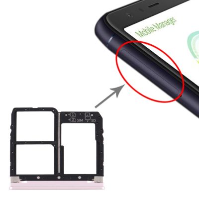 【ซันรูฟ】ถาดซิมการ์ด + ถาดใส่ซิมการ์ด + ถาด SD การ์ดขนาดเล็กสำหรับ Asus Zenfone Max บวก ZB570TL / X018D