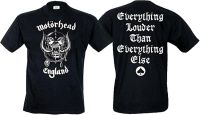 Motorhead England Lemmy Kilmister Rock Metal Tee T-Shirt Mens Unisex