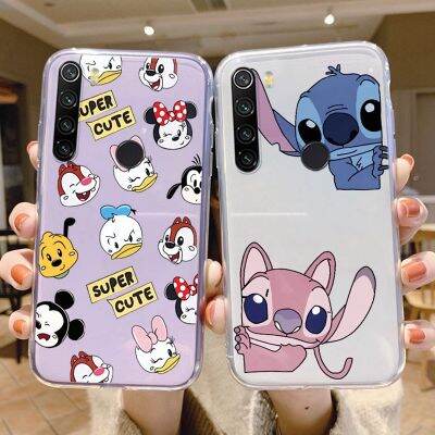 【YF】♘❆☊  for Note 8 8T Note8 2021 Minnie Transparent Soft Back Cover