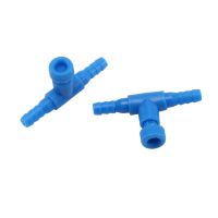 1000Pcs Blue Plastic 2 Way Aquarium Fish Tank Air Pump Control Valve for 4mm Air Pipe