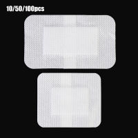 【COD&amp;Ready Stock】10/50/100Pcs 6x7cm/6x10cm Waterproof Material Non-woven Wound Hemostasis Breathable Bandage-Aids Sticker Bands Wound Dressing Ban