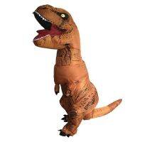 T-REX Inflatable Dinosaur Costume Jurassic Blow Up Cosplay Costume Outfit Suit