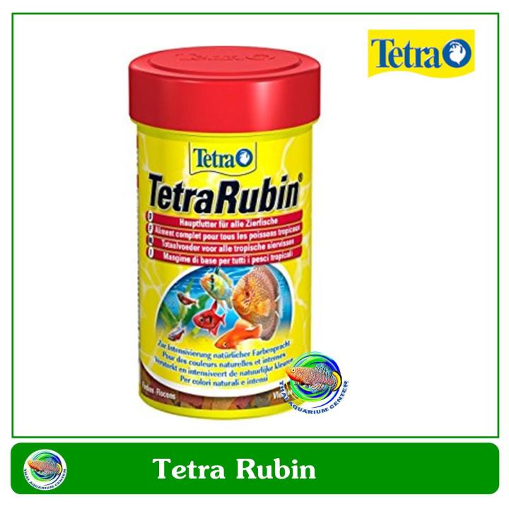 tetra-rubin-อาหารชนิดแผ่น-สำหรับเพิ่มสีสันให้ปลาสวยงาม