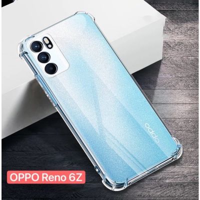 เคสโทรศัพท์ต้านเชื้อแบคทีเรีย OPPO Reno 6Z 5Gเคสมือถือ เคสใส เคสโทรศัพท์ ออฟโป้ tpu case เคสกันกระแทก เคสนิ่ม ส่งจากไทย