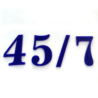 ตัวเลขอะคริลิค Big บ้านเลขที่ ตัวเลขบ้านเลขที่ ป้ายบ้านเลขที่ ป้ายบ้าน ป้ายตัวเลข สูง 5 cm 8cm 10cm หนา 3 mm  สีดำ แดง ขาว ฟ้า ป้ายบ้านเลขที่ อะคริลิก